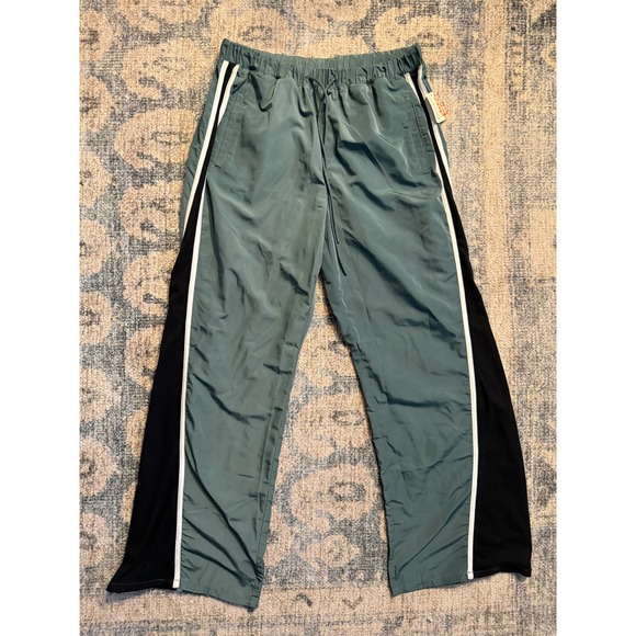 Free People Retro Rider Pants in Midnight Jade Size Large NWT - Picture 3 of 7